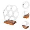 Espresso Basket Organizer Coffee Canister Rack Acrylic Display Portable Utensil for