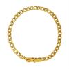 Exaggerated European-American Belt Buckle Necklace: NK Chain Clavicle Titanium Steel 18k Gold Choker for Women - P981