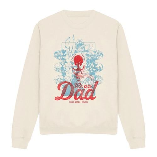 Venom Unisex Adult We Are Dad Long-Sleeved Sweatshirt