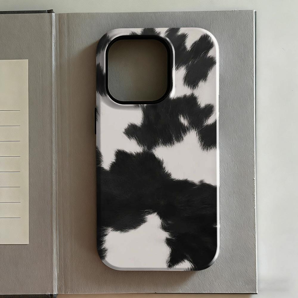 Luxury Clmj Fashion Leopard Print Phone Case for iPhone 17 16 15 14 13 12 11 X XS XR Air Pro Max Plus Double-layer Back Cover