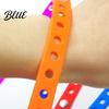 Silicone Bracelet for Children 2 Pcs Charm Bracelets Kids Adjustable