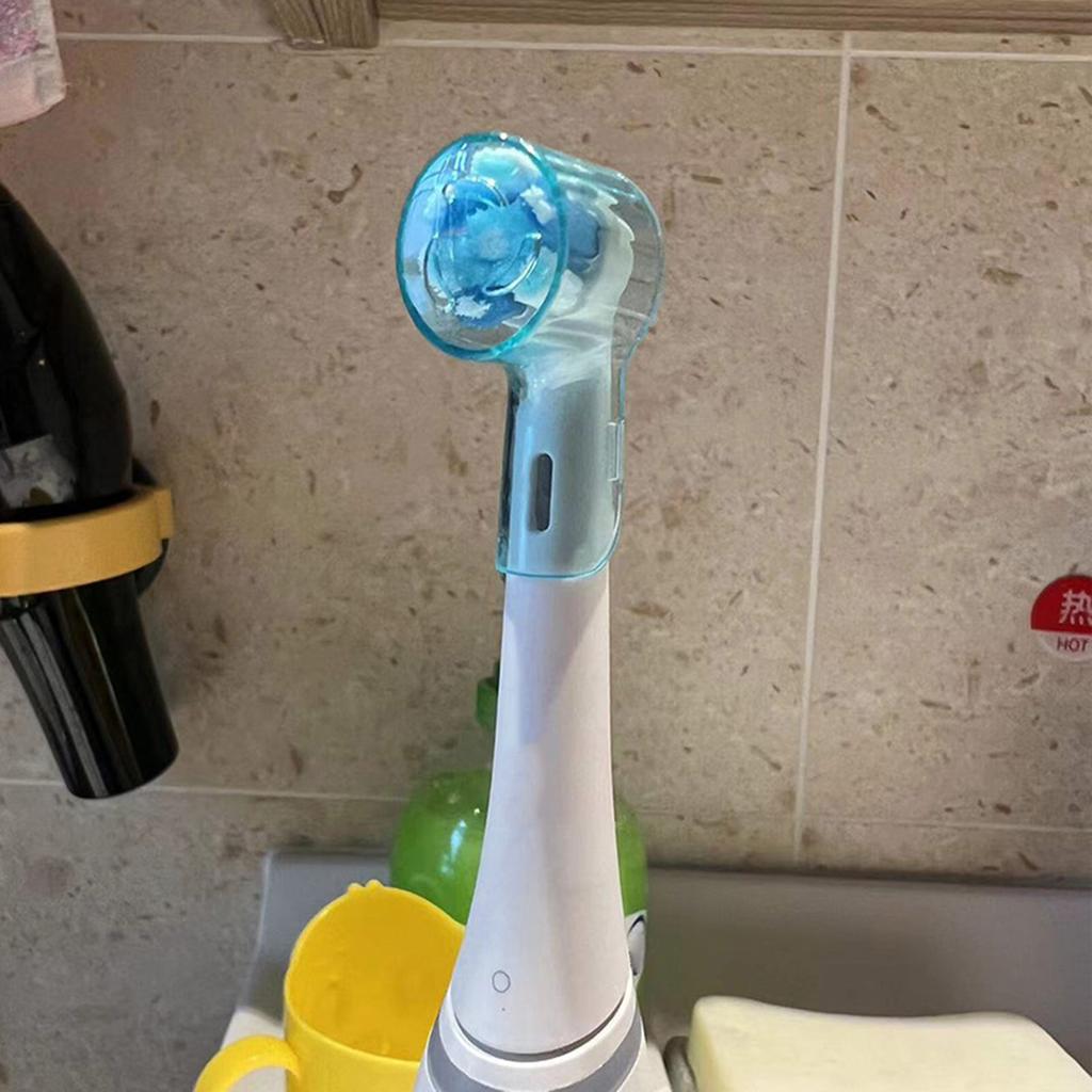 6pcs Toothbrush Heads Dustproof Cover for Oral B iO Series Electric Toothbrush Protects Brush Head and Convenient Travel