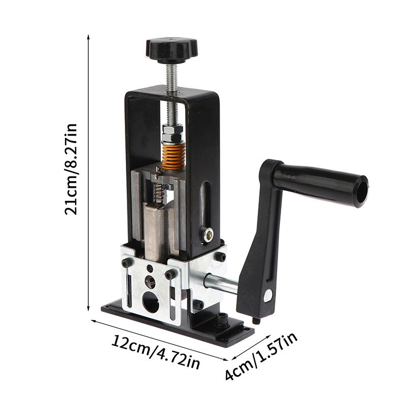 1-25MM Wire Stripper Manual Wire Stripping Portable Electric Drill Powered Copper Scrap Wire Peeler Hand Crank Support Use