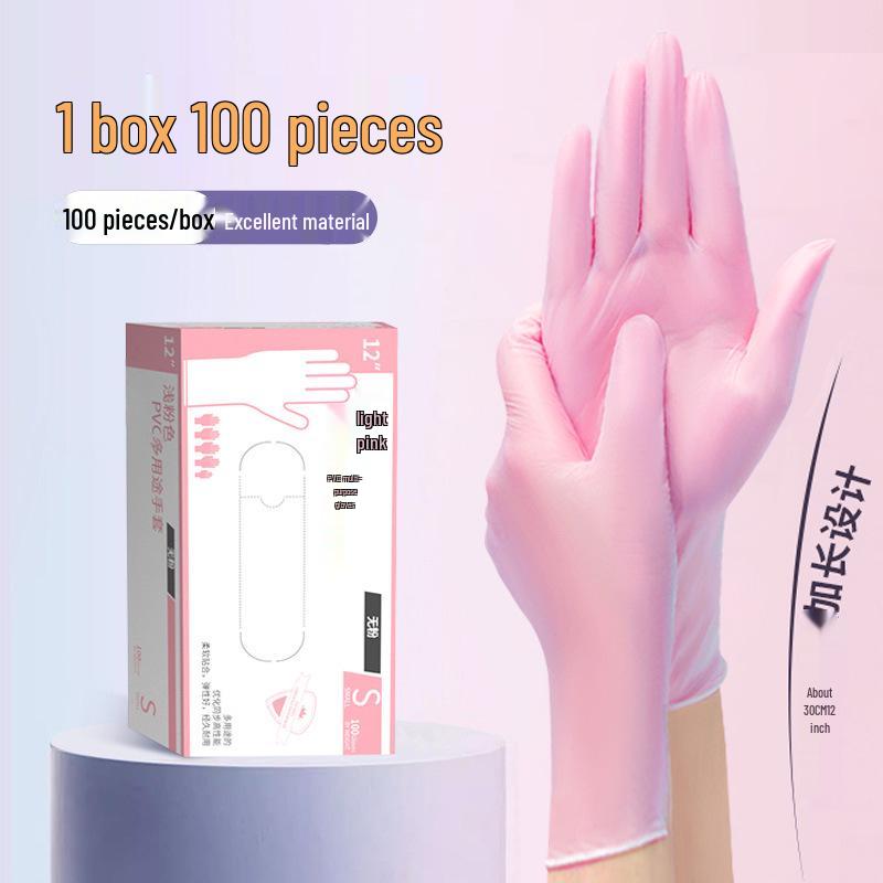 Mao Sheng Durable PVC Latex Rubber Gloves for Kitchen, Dishwashing, Baking, Catering, and Housework