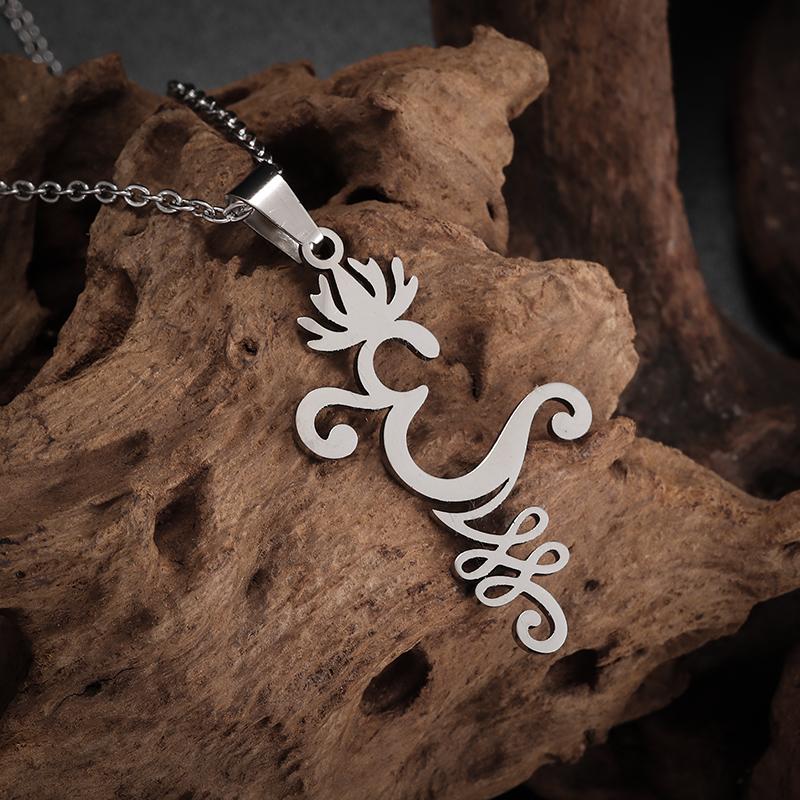 Exquisite Halskette mit Anhänger Hand der Fatima aus Edelstahl, religiöses Gebetsamulett, Schmuck, Geschenk für Männer und Frauen