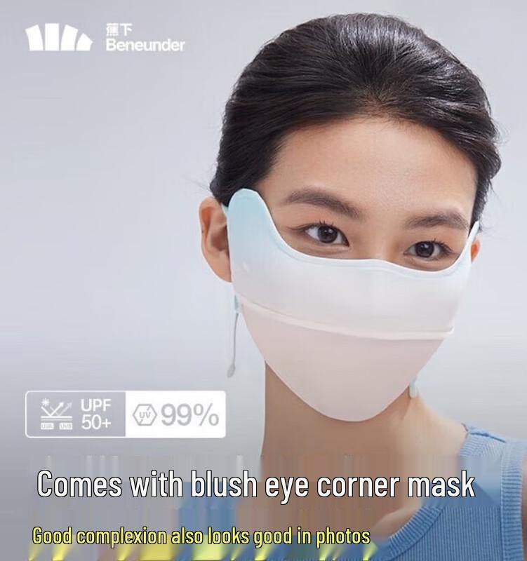 Beneunder Anti-UV Blusher Face Mask