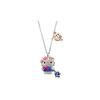 Swarovski Hello Kitty Cute Hello Kitty Zodiac Necklace Women Necklace Silver Gold 5215030