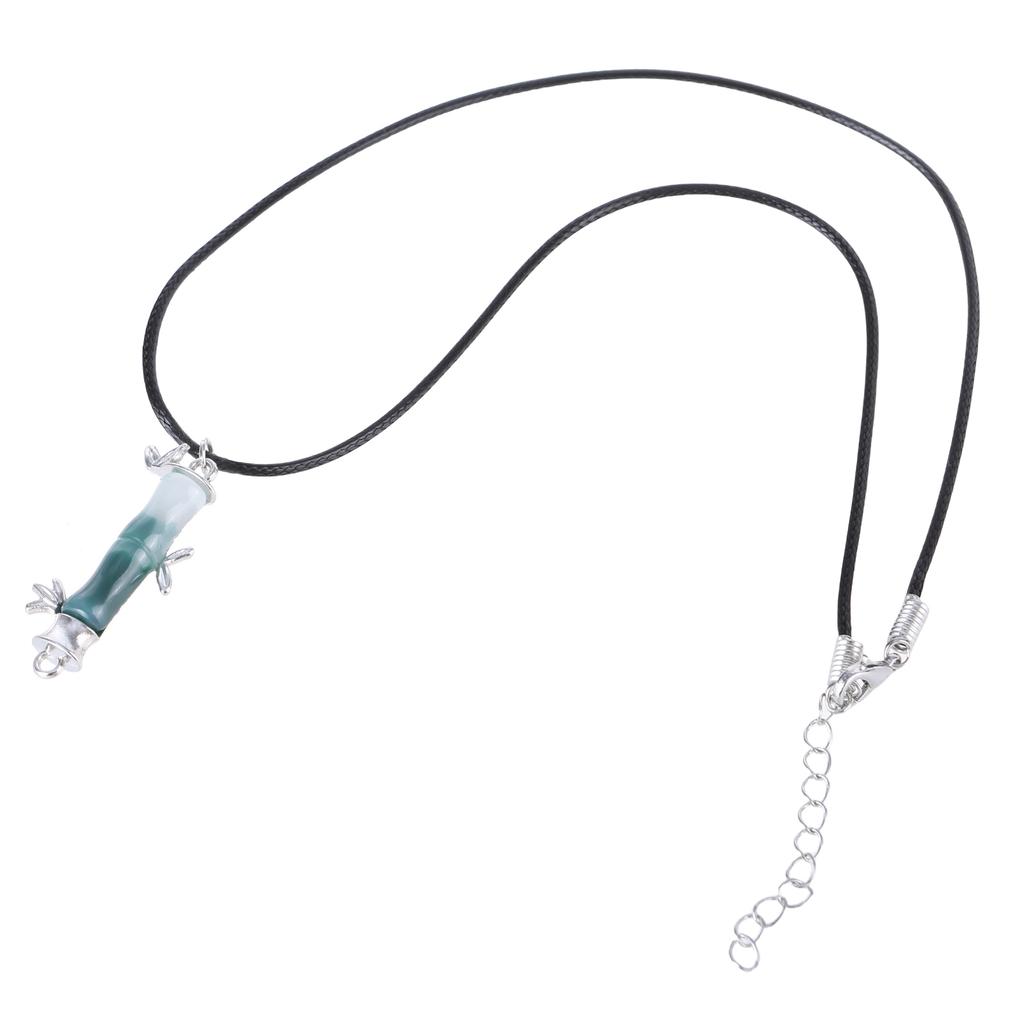 Exquisite Bambussegment-Halskette Verstellbarer Choker Ethnische Stile Schlüsselbeinkette Modeaccessoire für Frauen Mädchen