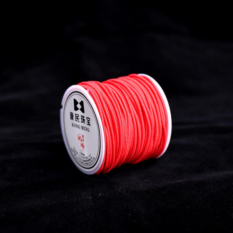 Elastisches Armbandband zum Perlenfädeln: Langlebiger, verschleißfester, kernverstärkter Stretchfaden für lockere oder enge Fadenkreationen