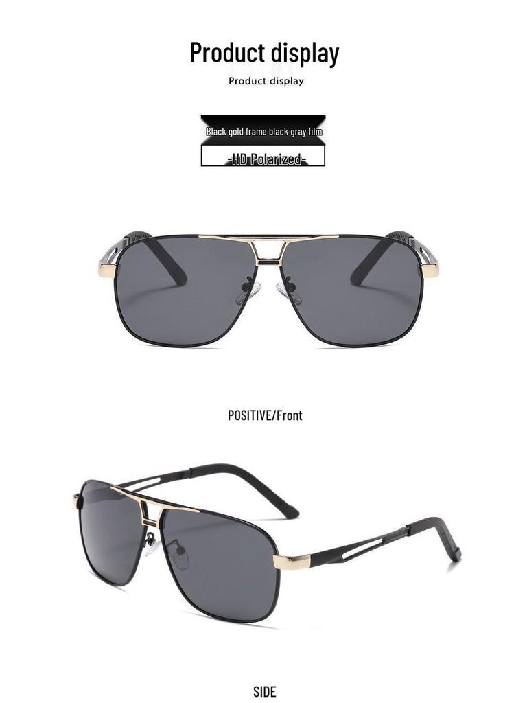 Day-Night Polarized Photochromic Sunglasses: Anti-Glare, HD Vision for Fishing & Driving