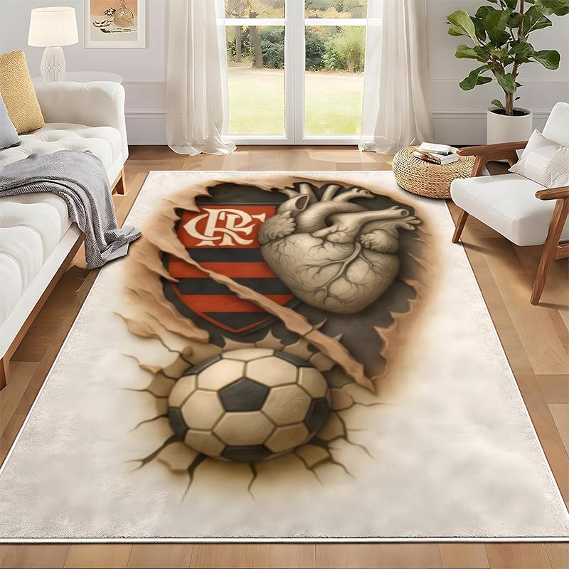 Cesta flamengo Carpet Door Mat for Living Room or Bedroom Protective Mat Under Chair Office Decoration Christmas Gift Birthday Present