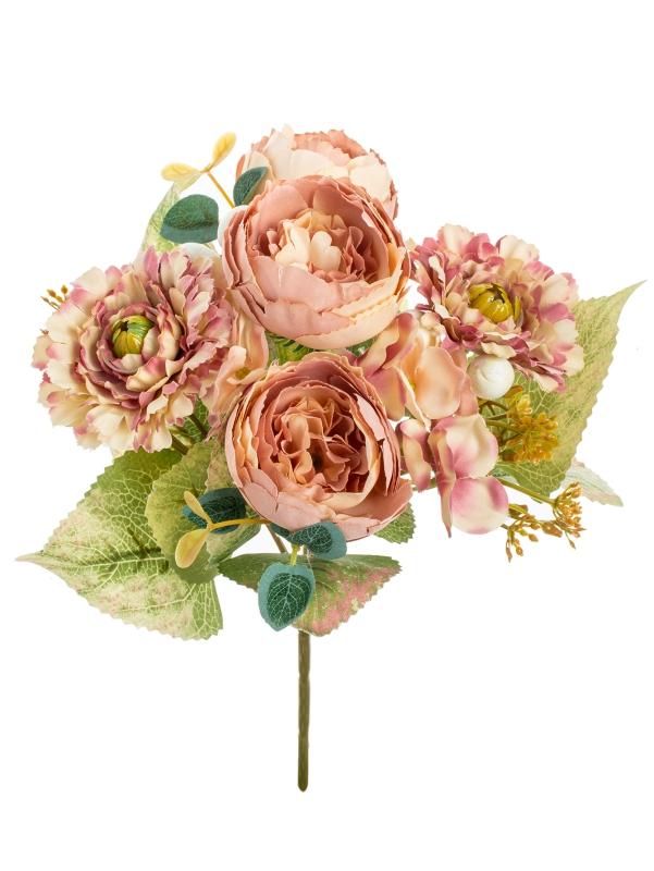 Artificial Flowers Wedding Bride Holding Bouquets Home Vase Festival Atmosphere DIY High-quality Rose Colorful Living Room Decor