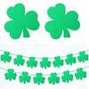 72 Sheet Patrick's Day Shamrock Shape Cutouts For Enhancing School Holiday Party Decors And Classroom Craft Projects