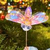Handmade Mid-Autumn Festival Lantern DIY DIY Material Bag Dragonfly Shape Handheld Glowing Lantern Luminous Chinese Style