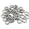 10-20pcs Durable 304 Stainless Steel Fishing Solid Ring 4mm-12mm Heavy Duty Jigging Ring Fishing Tackle Ring Lure Connector