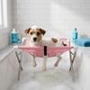 Foldable Pet Grooming Table Quick-Dry Mesh Pet Grooming Hammock Mesh Grooming Platform  Home Use