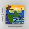 France Refrigerator Stickers Mont-Saint-Michel Souvenirs Normandie Alsace Guadeloupe Provins Tour César Fridge Magnets Gifts