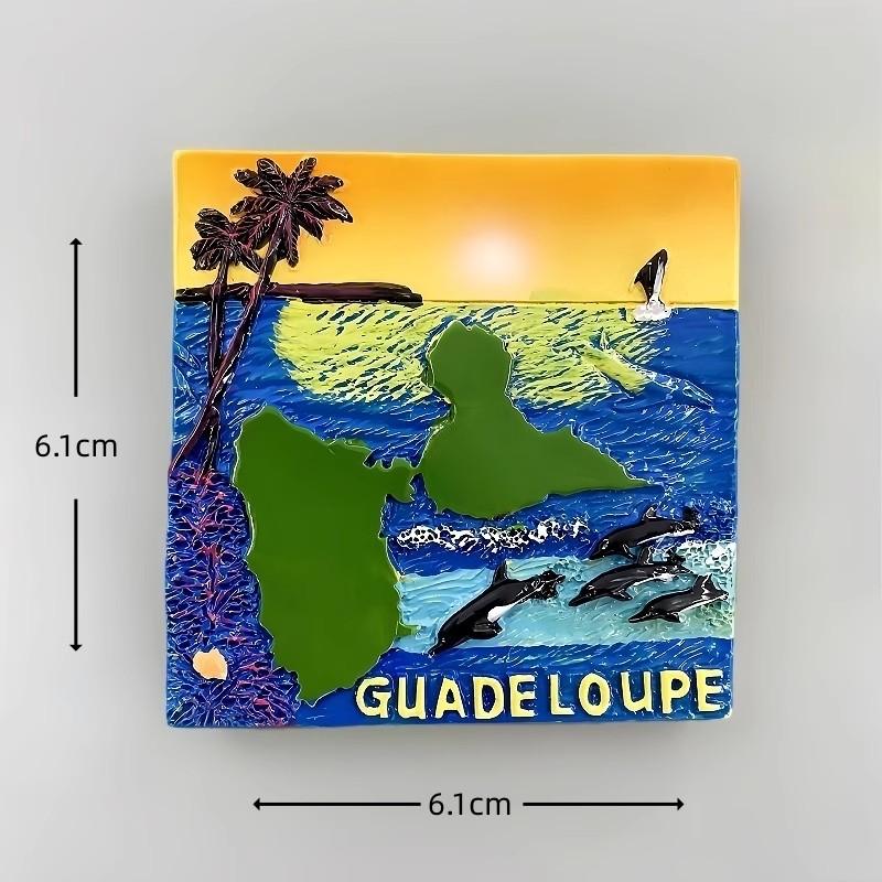 France Refrigerator Stickers Mont-Saint-Michel Souvenirs Normandie Alsace Guadeloupe Provins Tour César Fridge Magnets Gifts