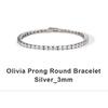 Tani by Minetani Round Bracelet 2mm Olivia Prong