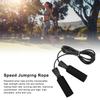 Bequeme Schaumstoffgriffe Speed-Springseil Stahlseil PVC Seil für Übungen Fitness Workout