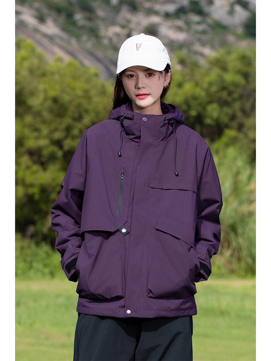 

Couple s Windproof Waterproof 3-in-1 Outdoor Hardshell Jacket for Autumn/Winter Mountaineering 3XL