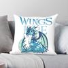 Rainwing Wings Of Fire Tsunami Quadratisches Kissenbezug Polyester Leinen Samt Muster Reißverschluss Dekorative Bettkissenhülle