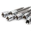 3/8” Drive for Extra Long Allen/Torx Bit Socket Set with Storage Box Metric 3mm -10mm 7-Piece Set Chrome Vanadium St