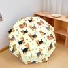 1 PC Automatic Folding Umbrella - Cute Dog Pattern, Portable & Foldable Design with 8 Ribs, Christmas Birthday Gifts