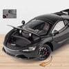 1:24 McLaren 720S Legeringsracerbilmodell Støpt metall Sportsbilmodell Simulering Lyd og lys Samleobjekter Barneleker Guttegave