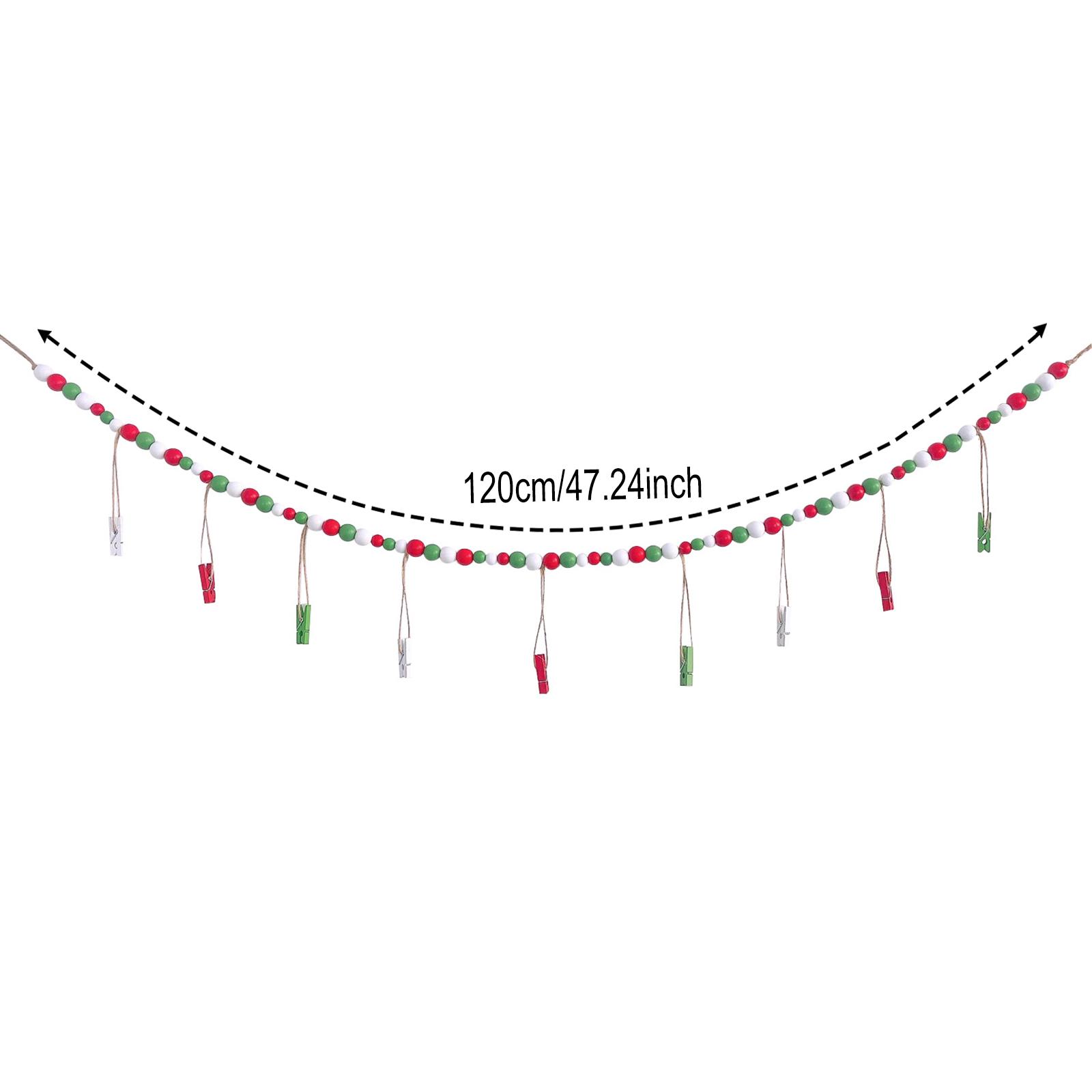 

Hanging Photo Display Room Wall Decor Picture Frames Collage with Clips Boho for Home Decor Valentines Day Birthday Party