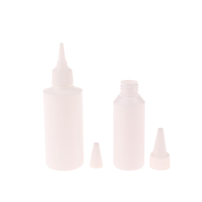 5/10/20/30/50/60/100Ml White Squeeze Dropper Empty Bottle With Screw Cap Eyes Liquid Ink Oil Dropper Paint Pigment Bottles