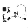 1 Set Headset Lapel Microphone FM Mic For Speech Outdoor