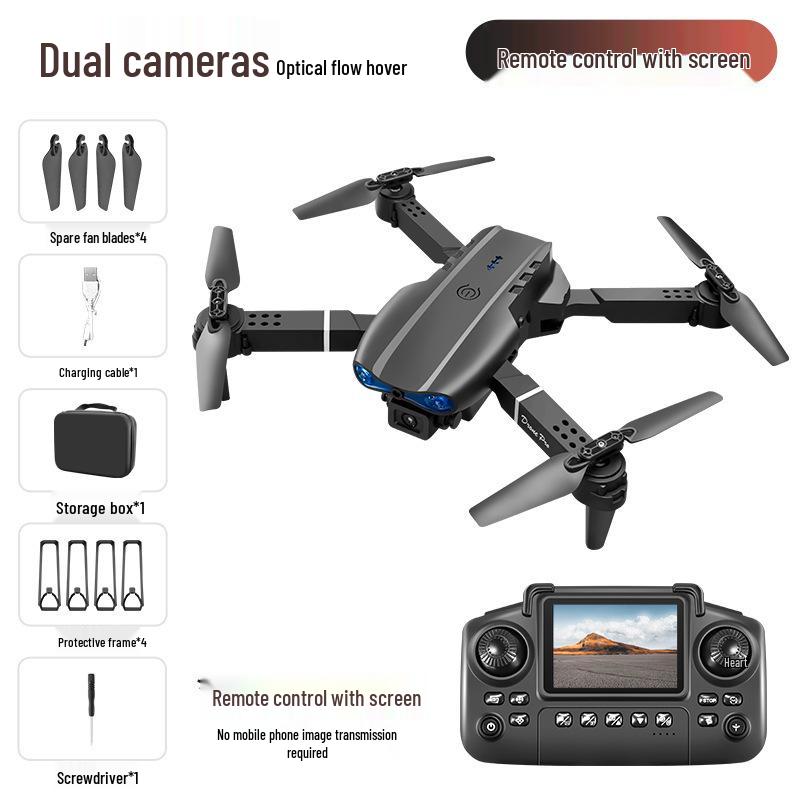 E99 K3pro Foldable Drone with HD Dual Camera and Remote Control Screen