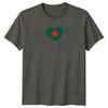 Bangladesh Flag Heartbeat Country Unisexs TShirt Unisexs Graphic Tee Top