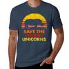 Save The Chubby Unicorns Tshirt T Shirts For Unisex Graphic Funny Tshirt