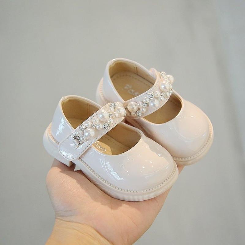 

Girls Soft-soled Shoes, Learning Walkers, Anti-slip Shoes, New Style Single Shoes 19 бежевий