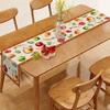 Rosh Hashanah Table Runner Jewish New Year Party Decoration Reusable Shana Tova Holiday Home Kitchen Dining Table Decor