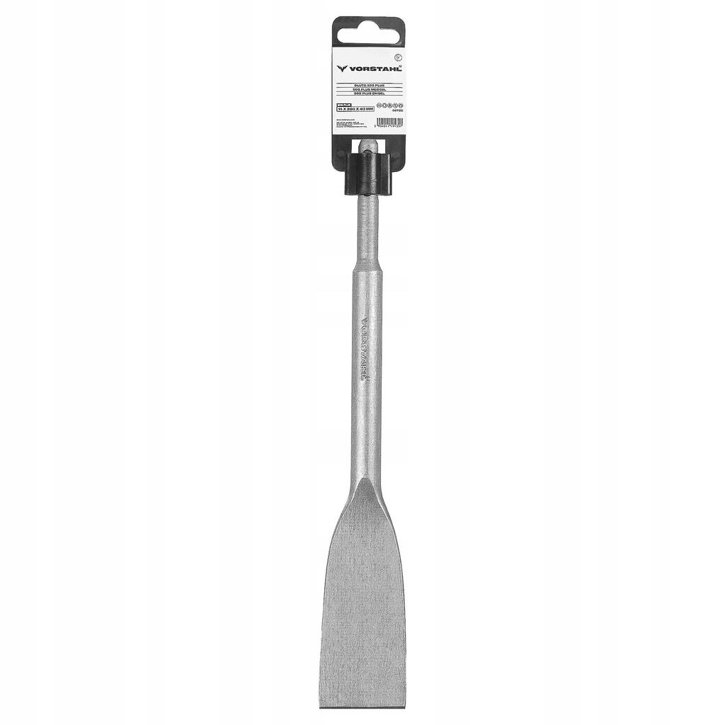 Hard SDS PLUS Chisel Curved Wide for Concrete Wall 40x260mm Vorstahl