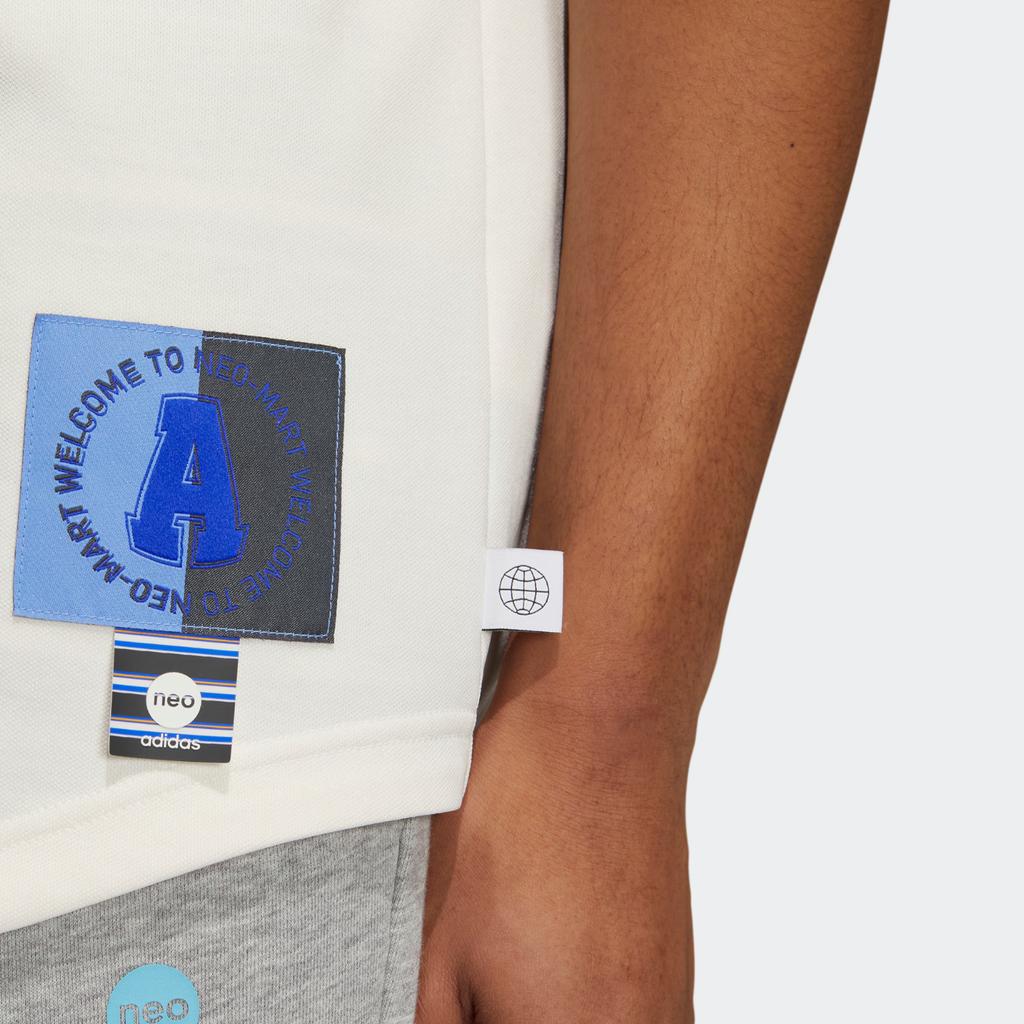 Adidas Neo Vibe Embroidered Short Sleeve Sports Jacket Unisex Tops Pink White IA5315