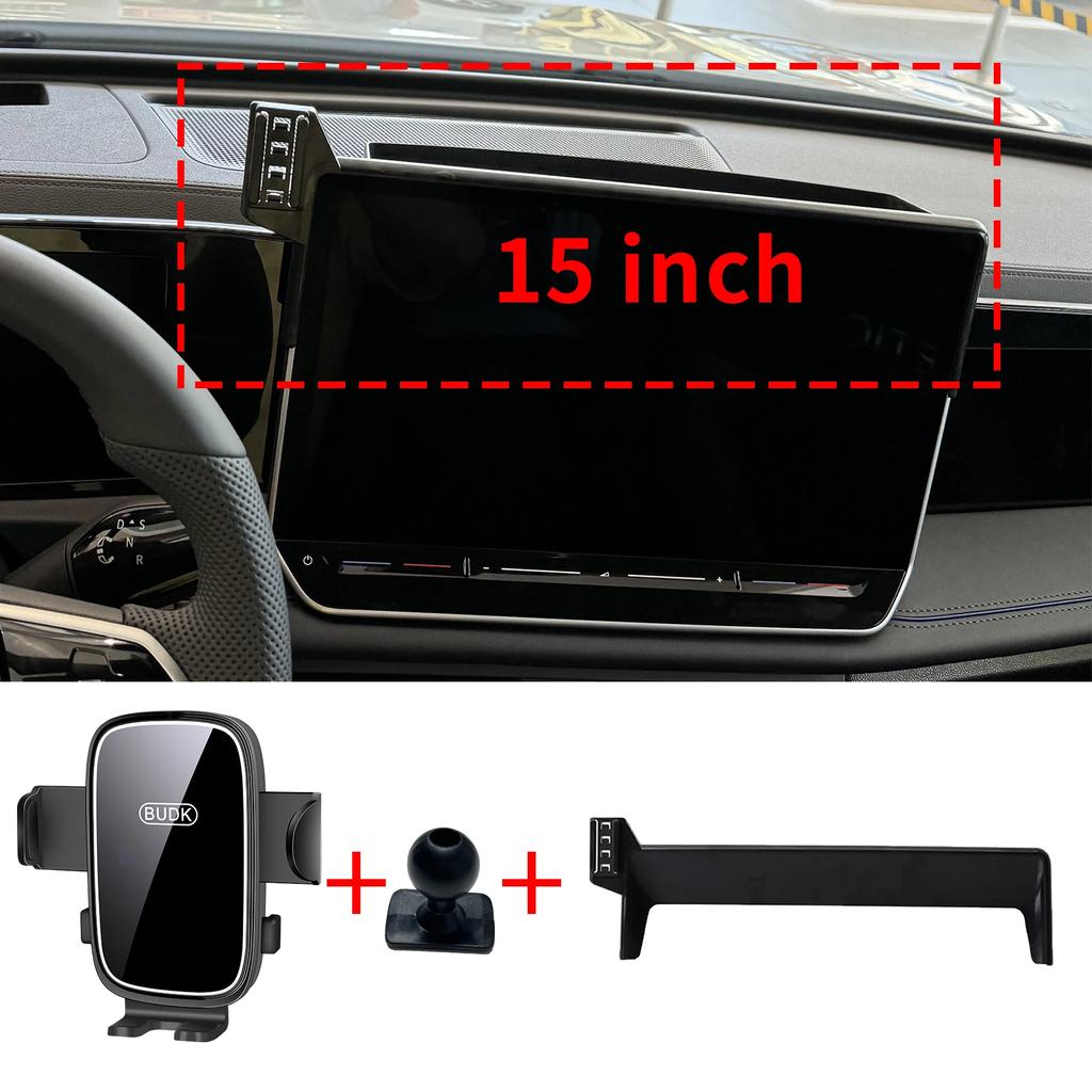 Fit for VW Tiguan 2025 2026 Phone Holder, Dashboard Screen Mount Bracket Easy tallation Car Accessories