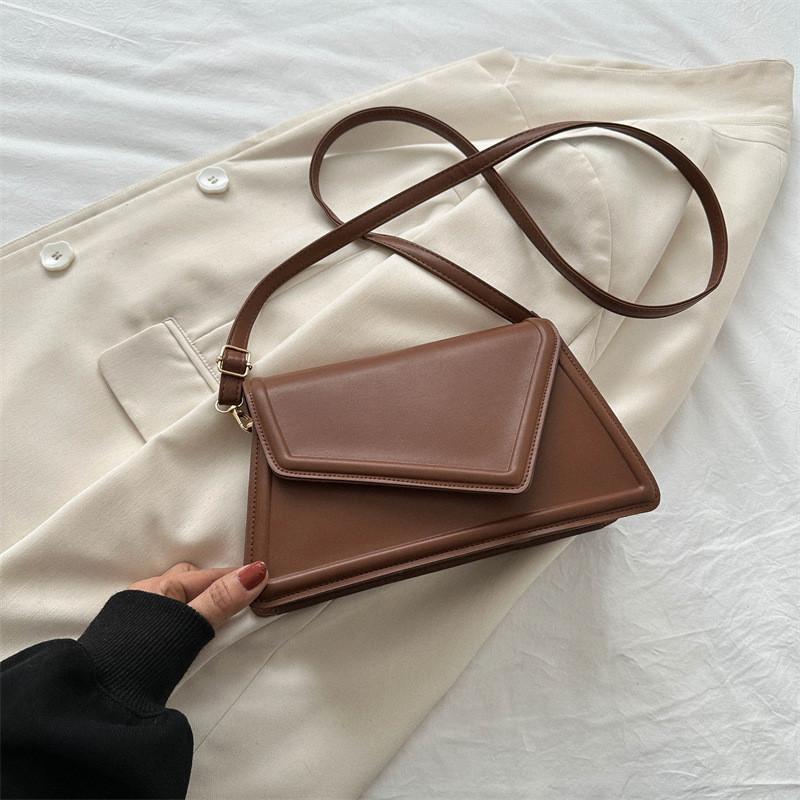 Chic Minimalist Small Square Bag Casual Everyday Purse For Women Available In Black White Pink Brown Khaki