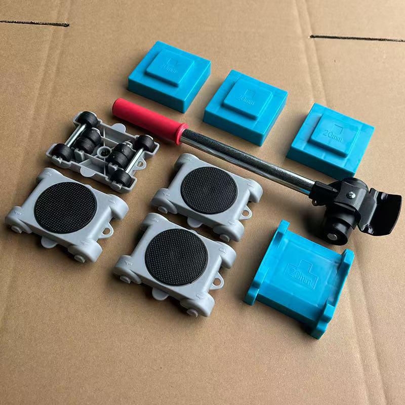 Portable Heavy-Duty Metal Moving Tool for Household Objects