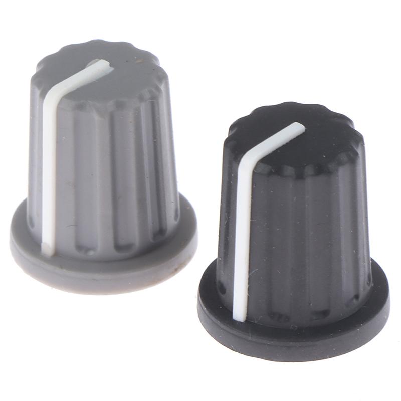 5 Stück Gummi Halbachsenknopf Potentiometer Encoderknopf 270 Grad D-förmig