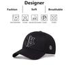Unisex Letter Ng Side Ar Embroidery Baseball Caps Spring And Autumn Outdoor Adjustable Casual Hats Sunscreen Hat