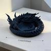 Creative Gothic 3D Printing Dragon Tray Dark Style Plastic Jewelry Storage Tray Decorative Desktop Organizer Key Holder