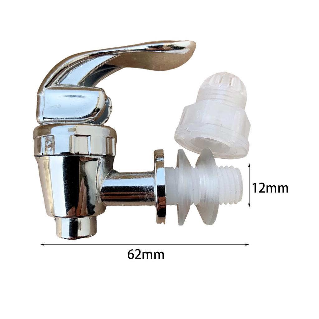 Beverage Dispenser Spigot 12mm Dispenser Faucet Faucet Tap Replacement for Bar Family Gatherings Restaurant Parties Soda 5