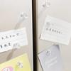 Clear Magnetic Pushpin Fridge Magnets: Small Nail-Like Transparent Message & Photo Holders