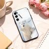 Chonky P-Polar bear   phone Case For Samsung Galaxy A73,A72,A71,A70,A53,A52,A51,Others Soft Black Shell