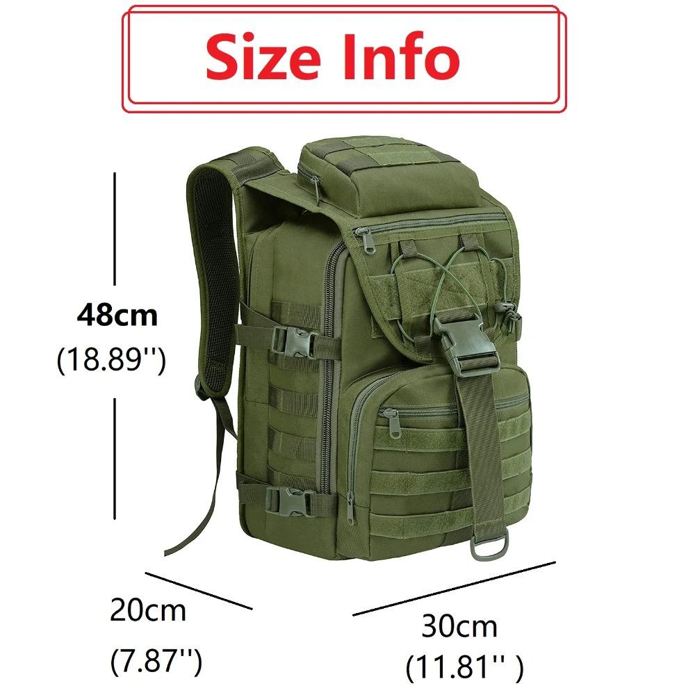 40L Tactical Backpack Assault Bag Molle System Bags Backpacks Outdoor Sports Backpack Camping Hiking Backpacks