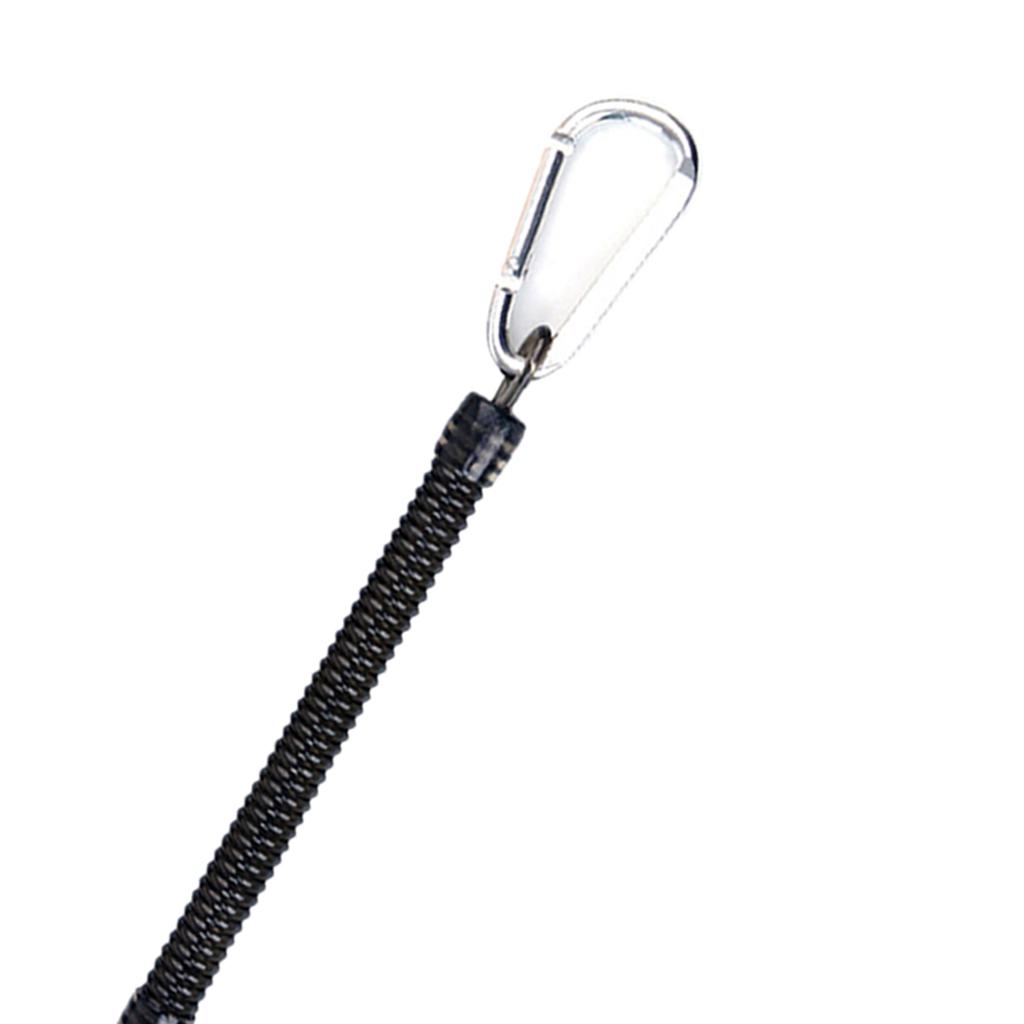 Retractable Fishing Lanyards Ropes Boating Kayak Lip Grips Tackle Safety Ropes Fishing Accessory 120cm